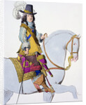 Print Depicting King Louis XIV on Horseback by Anonymous