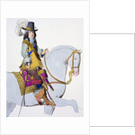 Print Depicting King Louis XIV on Horseback by Anonymous