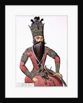 Print Depicting Fath Ali Shah, the Shah of Persia by Anonymous