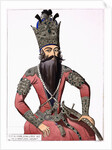 Print Depicting Fath Ali Shah, the Shah of Persia by Anonymous