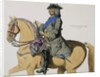 Print Depicting King George II on Horseback by Anonymous