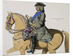 Print Depicting King George II on Horseback by Anonymous