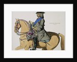 Print Depicting King George II on Horseback by Anonymous