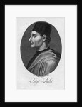 Luigi Pulci Engraving by Anonymous