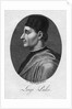 Luigi Pulci Engraving by Anonymous