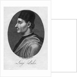 Luigi Pulci Engraving by Anonymous