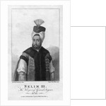 Selim III, The Reigning Grand Seignor Engraving by William Nutter