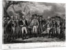 The British Surrendering Their Arms to General Washington, 1781 Engraving by J. Stephenson