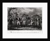 The British Surrendering Their Arms to General Washington, 1781 Engraving by J. Stephenson