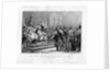 Saint Louis Mediating Between the King of England and His Barons Engraving by Jean-Mathias Fontaine