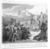 Witkind's Submission to Charlemagne in Paderborn 19th-Century Engraving by Anonymous