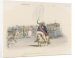 Caricature of an Elephant-Headed King Louis-Philippe Riding a Sheep by Anonymous