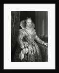 Marie de Medici Engraving by William French