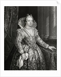 Marie de Medici Engraving by William French