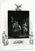 Joan of Arc in Prison Engraving from Shakespeare's Henry VI, Part I, Act V by Anonymous