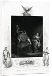 Joan of Arc in Prison Engraving from Shakespeare's Henry VI, Part I, Act V by Anonymous