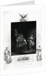 Joan of Arc in Prison Engraving from Shakespeare's Henry VI, Part I, Act V by Anonymous
