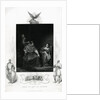 Joan of Arc in Prison Engraving from Shakespeare's Henry VI, Part I, Act V by Anonymous
