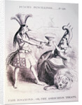 Fair Rosamond; Or, the Ashburton Treaty Magazine Illustration by Anonymous