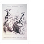 Fair Rosamond; Or, the Ashburton Treaty Magazine Illustration by Anonymous