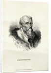 Engraving of Ulisse Aldrovandi by Anonymous