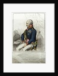 G.L. von Blucher: Field Marshal of the Prussian Forces Engraving by Anonymous