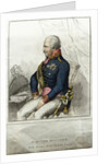 G.L. von Blucher: Field Marshal of the Prussian Forces Engraving by Anonymous