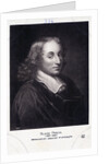 Blaise Pascal Engraving by Henry Hoppner Meyer