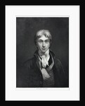 Engraving by W. Holl after Self-Portrait by Joseph Mallord William Turner