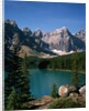 Moraine Lake and Surrounding Mountains by Anonymous