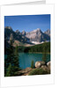 Moraine Lake and Surrounding Mountains by Anonymous