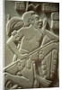 Sculpture of a Mayan Warrior by Anonymous
