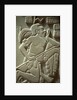 Sculpture of a Mayan Warrior by Anonymous