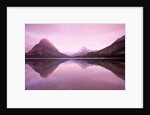 Serene lake in Montana by Anonymous
