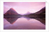 Serene lake in Montana by Anonymous