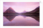 Serene lake in Montana by Anonymous