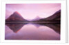 Serene lake in Montana by Anonymous