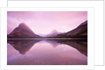 Serene lake in Montana by Anonymous