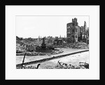 Dresden in Ruins by Anonymous