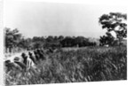 In front line trenches during attack on San Juan Hill during Spanish-American War. July 1, 1898. by Anonymous
