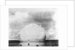 Mushroom Cloud from Baker Atomic Bomb Test by Anonymous