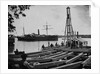 Sidewheeler Cruising Past a Pier by Anonymous