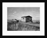 Log House Caulked with Mud by Anonymous