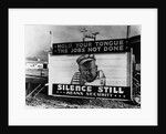 Security Billboard at Allis-Chalmers Plant by Anonymous