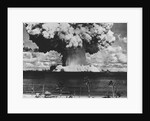 Nuclear Test Cloud in Pacific by Anonymous