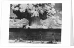 Nuclear Test Cloud in Pacific by Anonymous