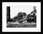 Building Destroyed by 1886 Earthquake by Anonymous
