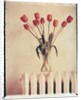 Vase of Tulips on a Radiator by Anonymous