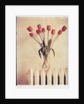 Vase of Tulips on a Radiator by Anonymous