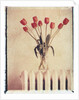 Vase of Tulips on a Radiator by Anonymous